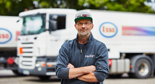 Fahrer Hans-Eugen Beuter